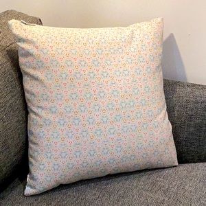 New 18”x18” Spoonflower Throw Pillow in Cyprus Cotton Canvas